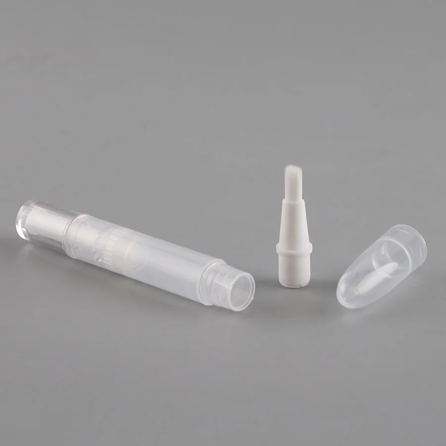 Прозрачная пластиковая спиральная ручка пустая круглая Косметическая в форме