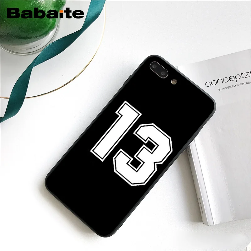 As show Babaite футбол счастливое число и буква чехол для телефона iphone 11 Pro 11Pro Max X XS MAX 6 6s 7 7plus 8 8Plus 5 5S SE XR - Цвет: As show