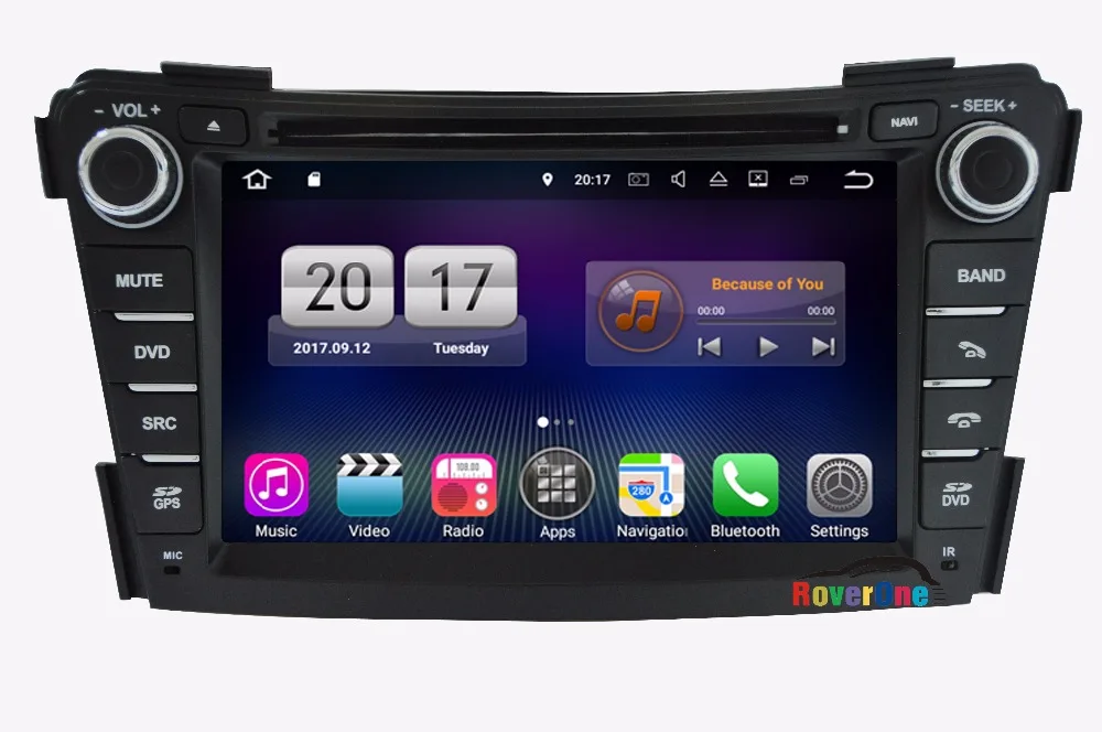 RoverOne для Hyundai i40 2011 + Android 7 1 Авторадио автомобильный GPS ГЛОНАСС медиа центр