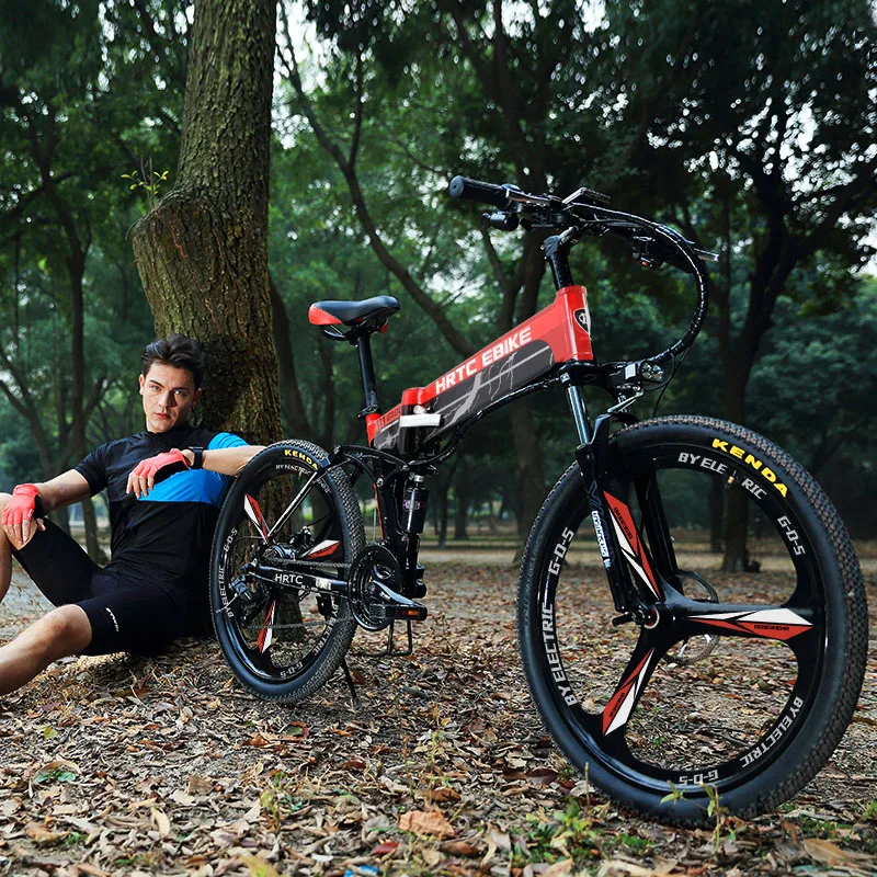 

26inch electric mountain bicycle 48V500W high speed motor Lightweight frame hidden lithium battery 499Wh electric ebike