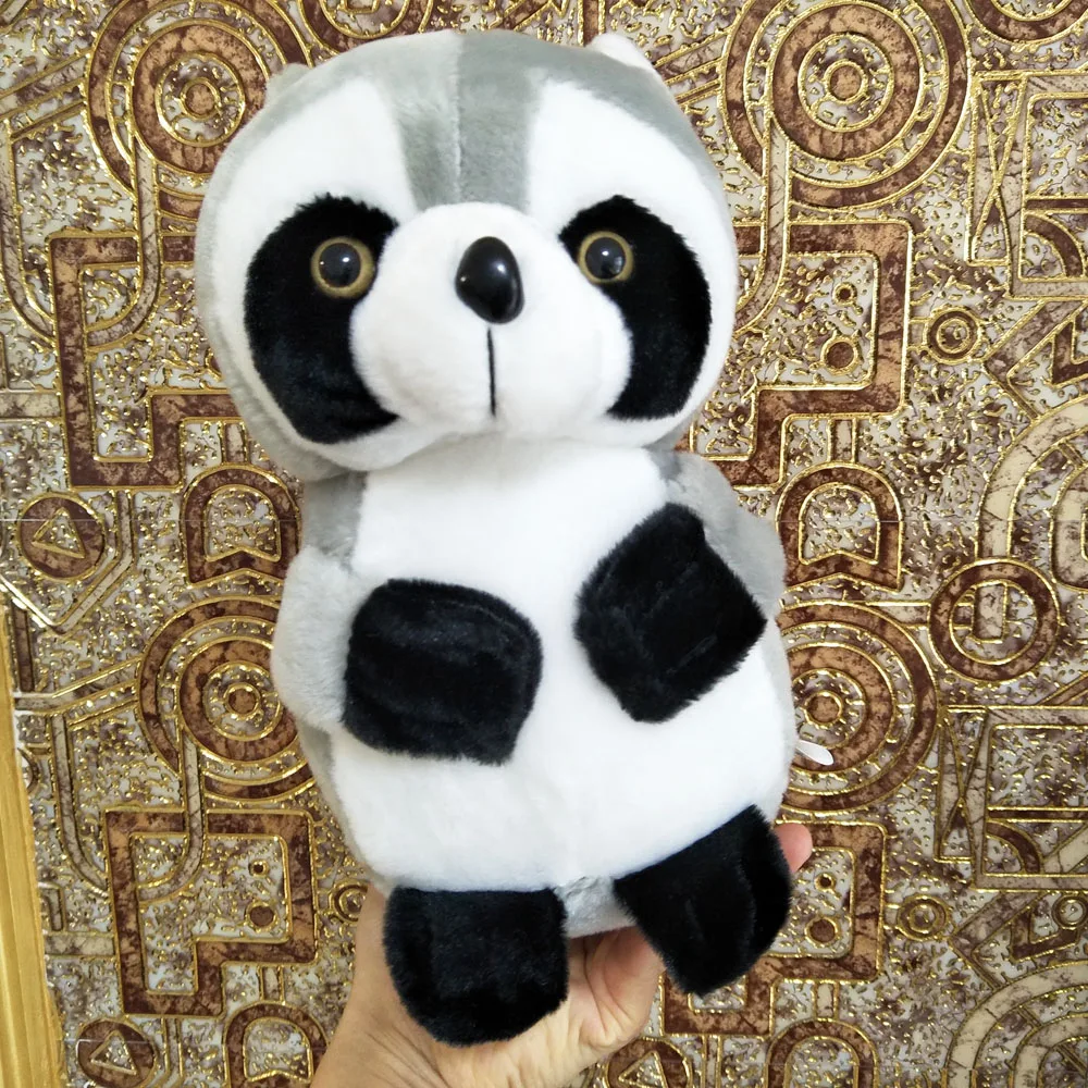 BOLAFYNIA Детская плюшевая мягкая игрушка милая маленькая енота детская на Рождество