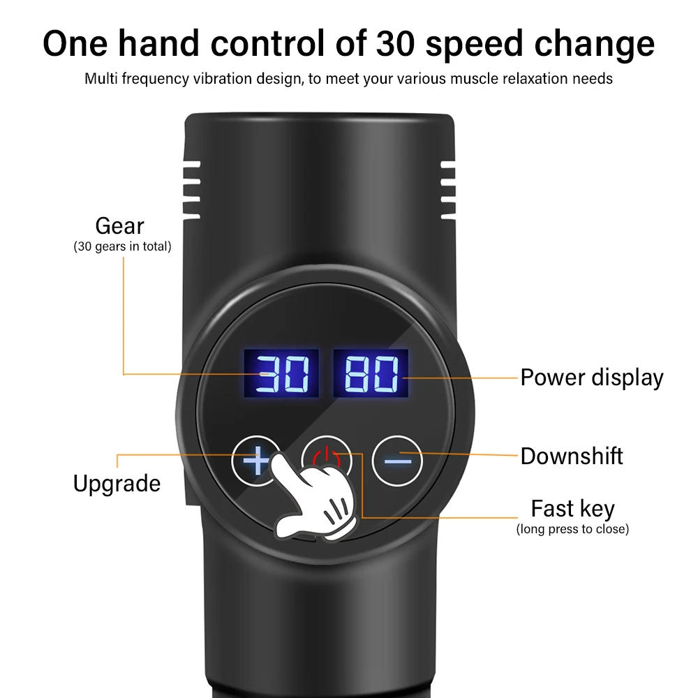 Fascia чехол массажный пистолет мышц боли Массажер Релаксация организма для