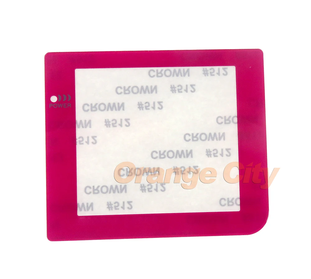 10 шт./лот для GBP цветные сменные пластиковые защитные линзы экрана с логотипом