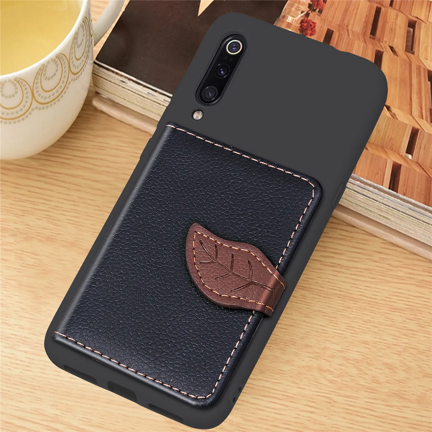 Кожаный чехол с откидной крышкой для Redmi Note 9S Xiaomi Mi 10 lite 9T A3 8 pro чехол-кошелек