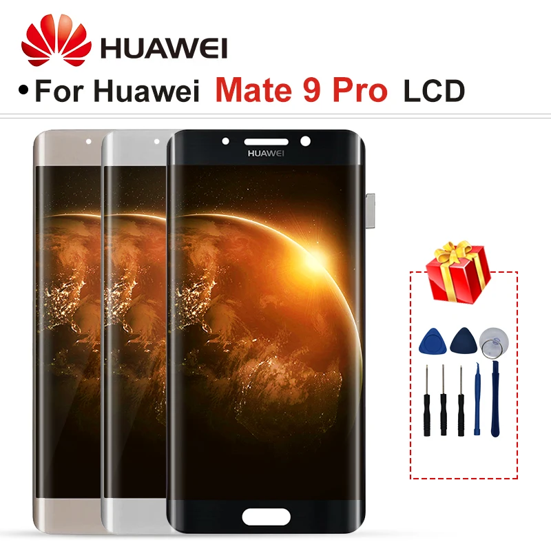 5 &quotОригинальный ЖК дисплей для Huawei Mate 9 Pro сенсорный экран дигитайзер запасные