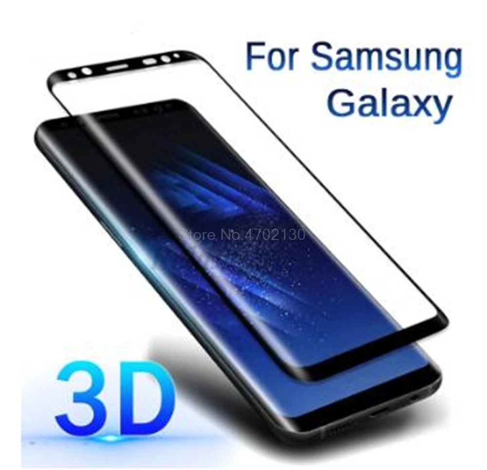 

Для Samsung Galaxy S9 S8 Plus Note 9 8 S7 S6 Edge закаленное стекло полное покрытие защита экрана закаленная защитная пленка