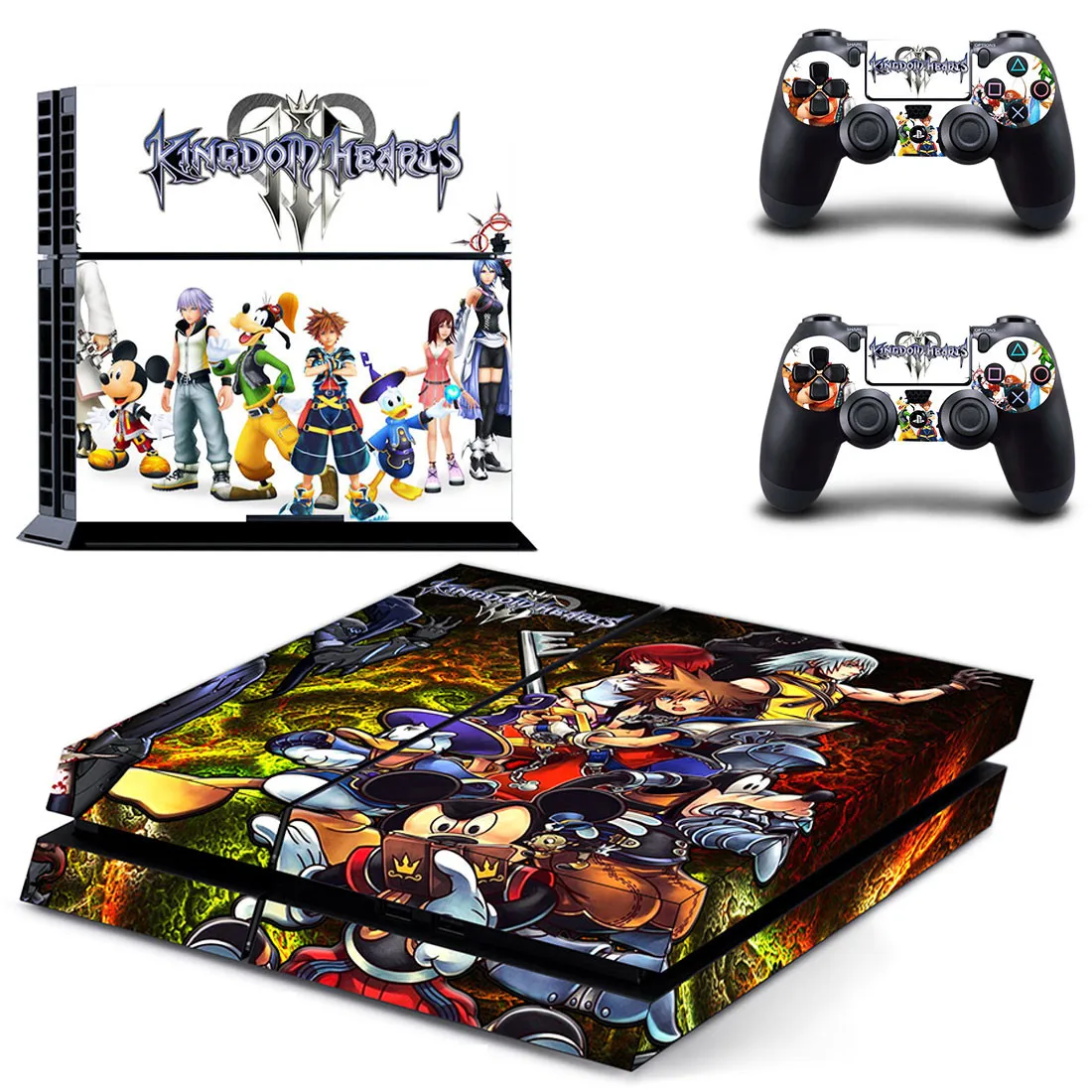 PS 4 наклейка Kingdom Hearts 3 Play station s Наклейка для PS4 Pegatinas Adesivo playstation консоль и