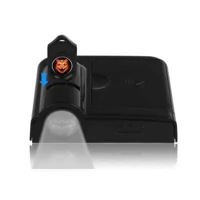 1 шт. беспроводной светодиодный лазерный проектор для двери автомобиля Ночной