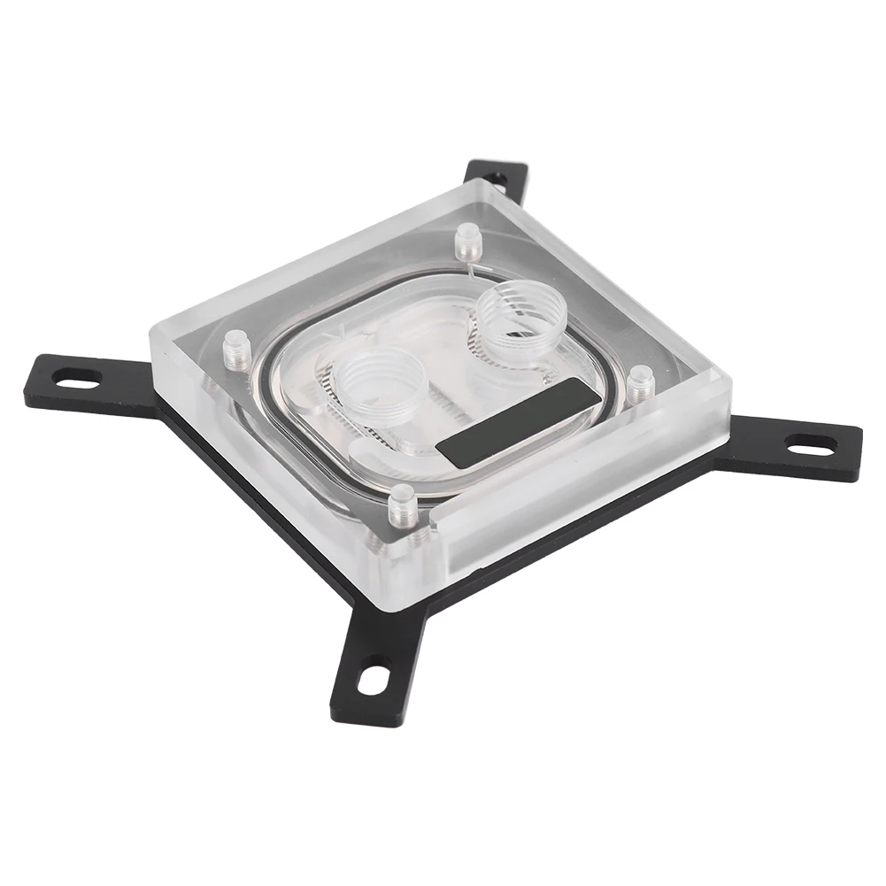 Прозрачный Водяной кулер для процессора блок водяного охлаждения Intel