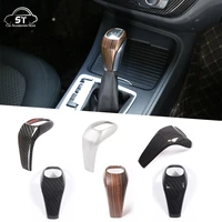6 style abs plastic gear shift head cover trim for bmw x1 f48 2016 19 2 series 218i gran tourer f45 f46 2015 2018 1 pcsset