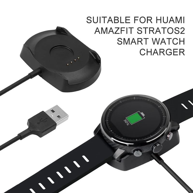 2021 Newest Charger Cradle Charging Dock Station for Xiaomi Huami Amazfit Stratos 2/2S Smart Watch Fast Charge Stratos 2S