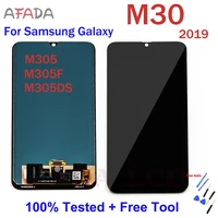 6 4 for samsung galaxy m30 2019 m30 m305 m305f m305ds lcd screen m30 display touch screen digitizer assembly replacment parts