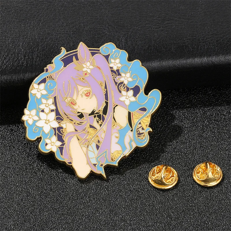 Брошь в виде аниме фигурки Genshin|Броши| |