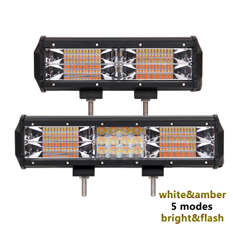 9 дюймов 144 Вт 13 180 Strobe Flash Автомобильный светодиодный рабочий светильник балка