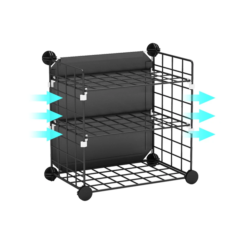 Настольный стеллаж для хранения офисный держатель файлов органайзер косметики и