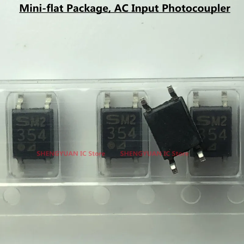 

10 шт./лот PC354NJ0000F 354 SOP-4 PC354 мини-плоский пакет, фотосоединитель переменного тока 100% новый импортный оригинальный 100% качество