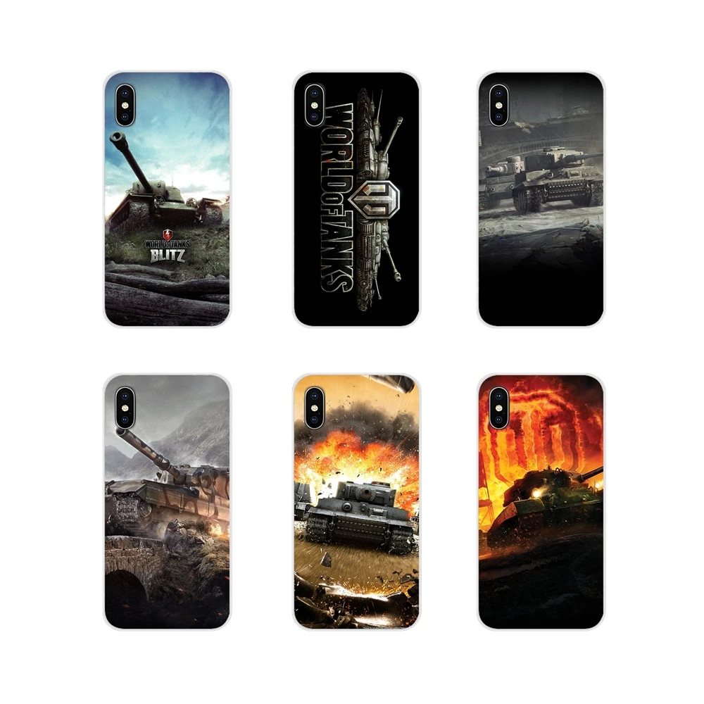 Аксессуары чехлы для телефонов Samsung Galaxy A3 A5 A7 A9 A8 Star A6 Plus 2018 2015 2016 2017 World of Tanks |