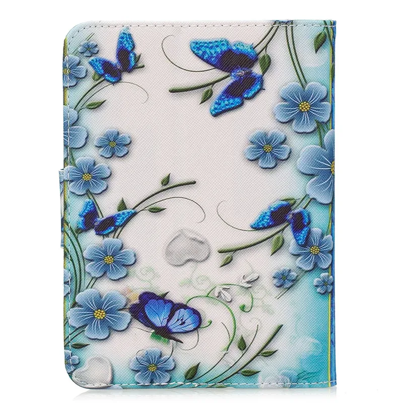 Чехол для Kindle 2019 милый кожаный кошелек с единорогом кошкой цветком девочек чехол подставка 10 го поколения