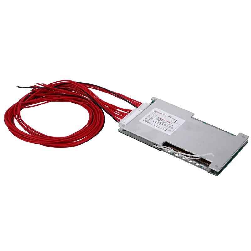 24S 72V 100A LiFePo4 плата защиты батареи BMS PCB с балансом для мотоцикла электровелосипеда