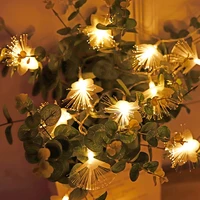 6m 40 led string light christmas decoration dandelion optic fiber fairy string lamp romantic atmosphere party wedding festival