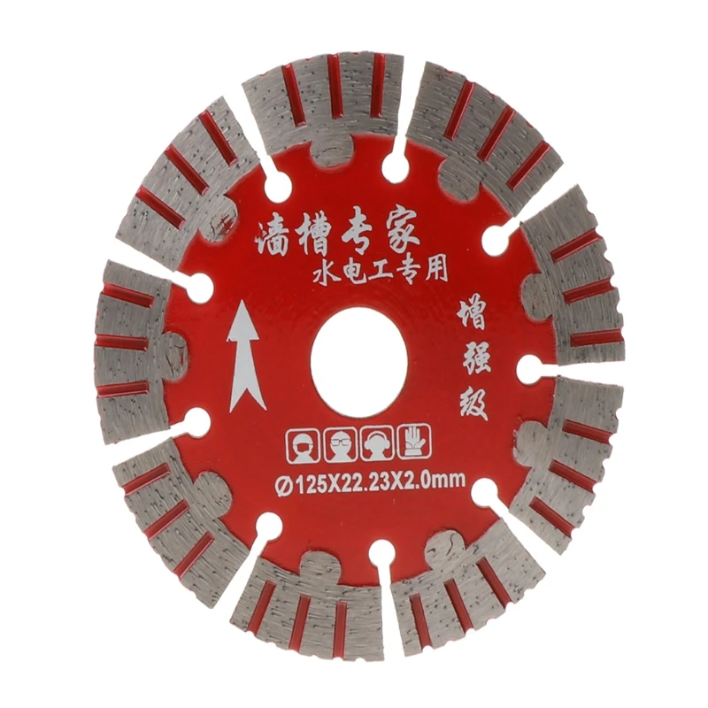 

125mm Saw Blade Dry Cut Disc Super Thin for Marble Concrete Porcelain Tile Granite Quartz Stone fit for Cutters Cutting HX6C