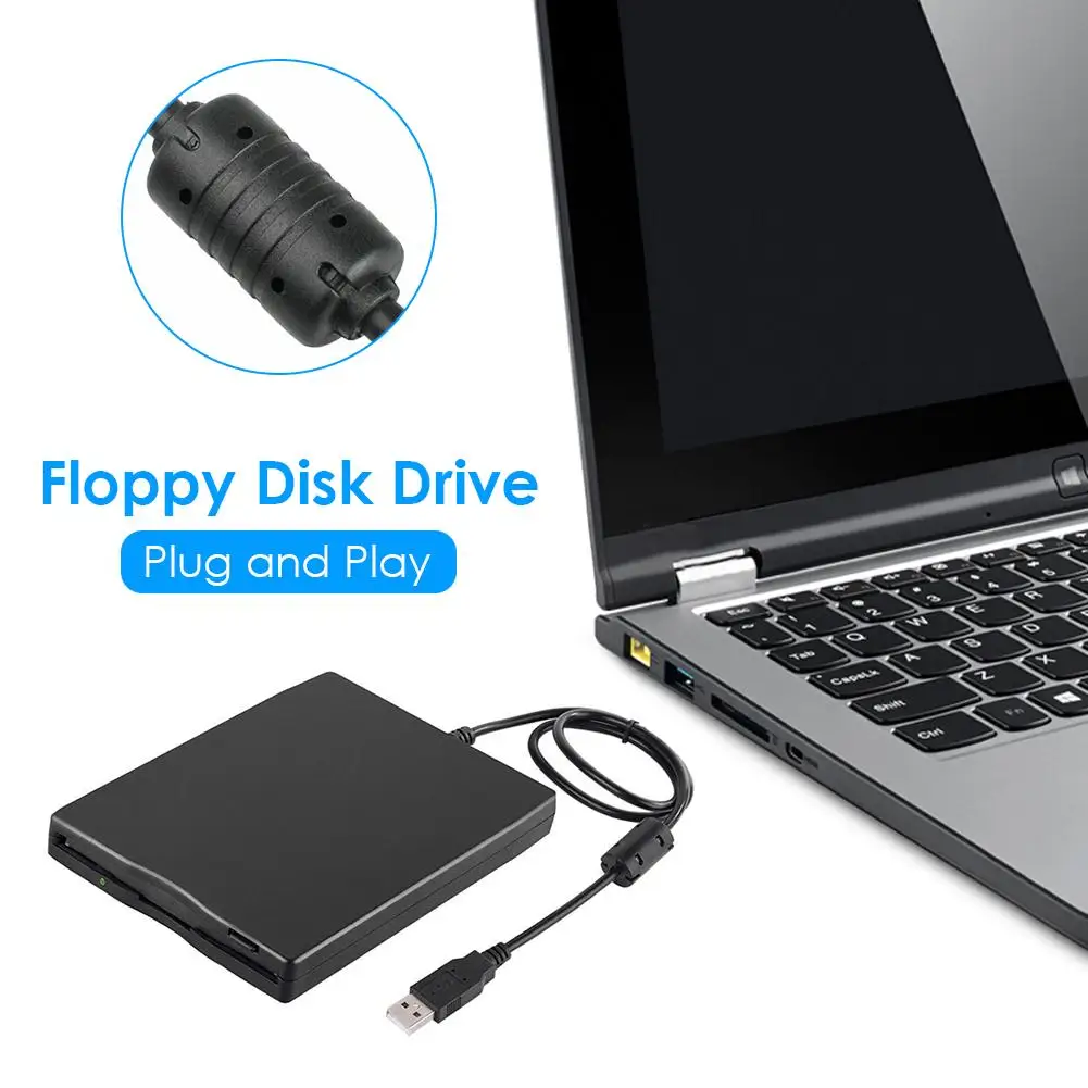 Портативный 2 5-дюймовый внешний USB-накопитель 3 5 МБ FDD флоппи-диск подключи и