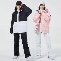 ski suit women warm waterproof winter snow snowboard jackets and pants outdoor sports hot ski equipment ski jacket and trousers