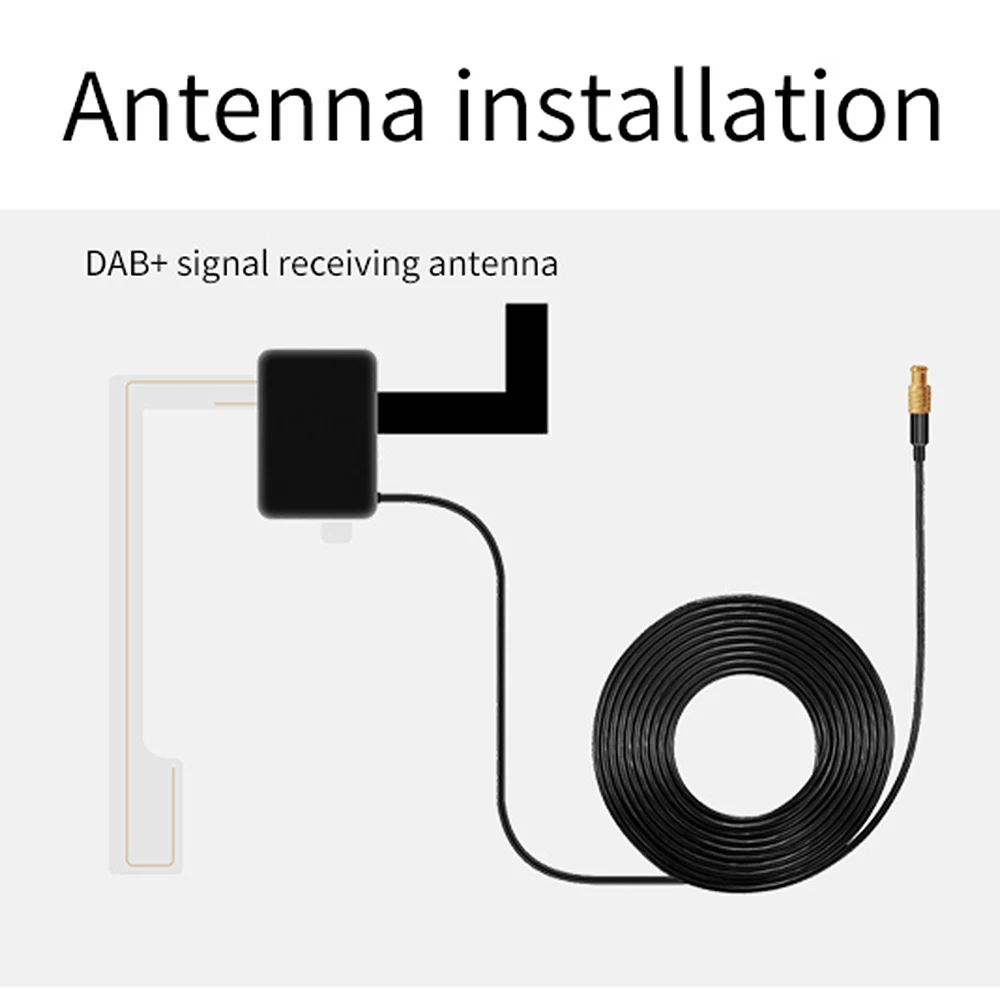DAB002 DAB цифровой радио ресивер FM-тюнер радио автомобиля Bluetooth 4,2 передатчик адаптер зарядного устройства FM DAV приемник FM/am тюнер цифрового вещания