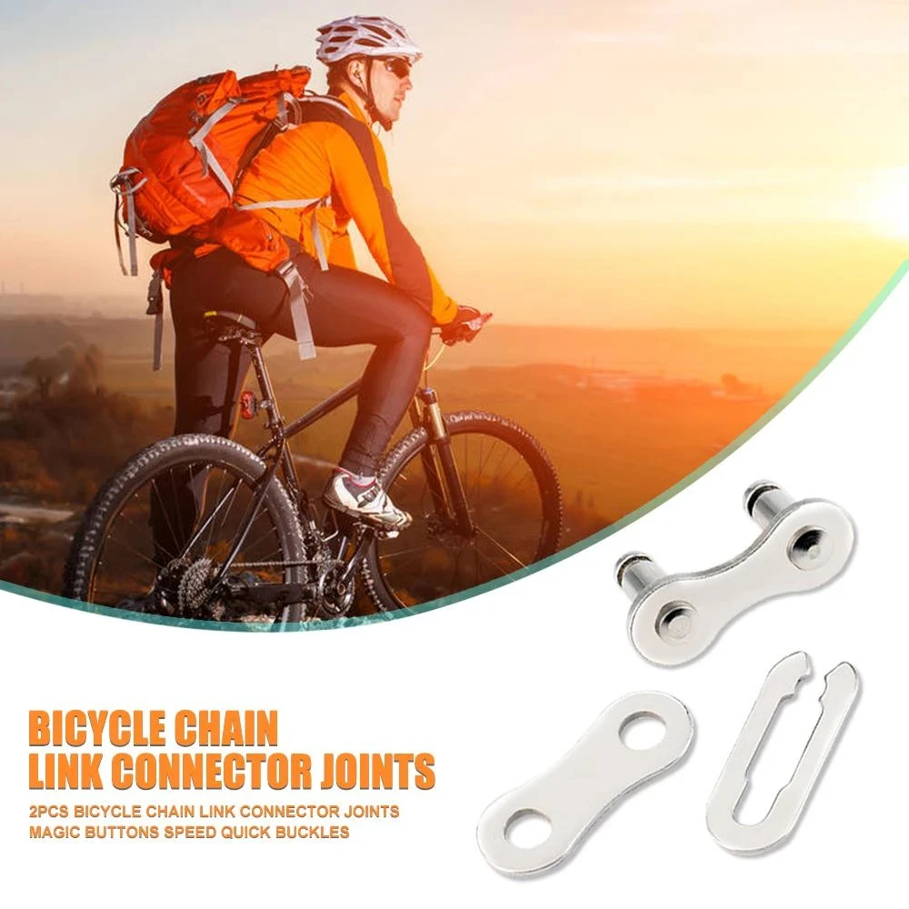 3 Pair Bicycle Chain Connector Quick Link Joints Magic Buttons Metal 6/7/8/9/10/11/12 Speed Outdoor Cycling MTB Bike Part