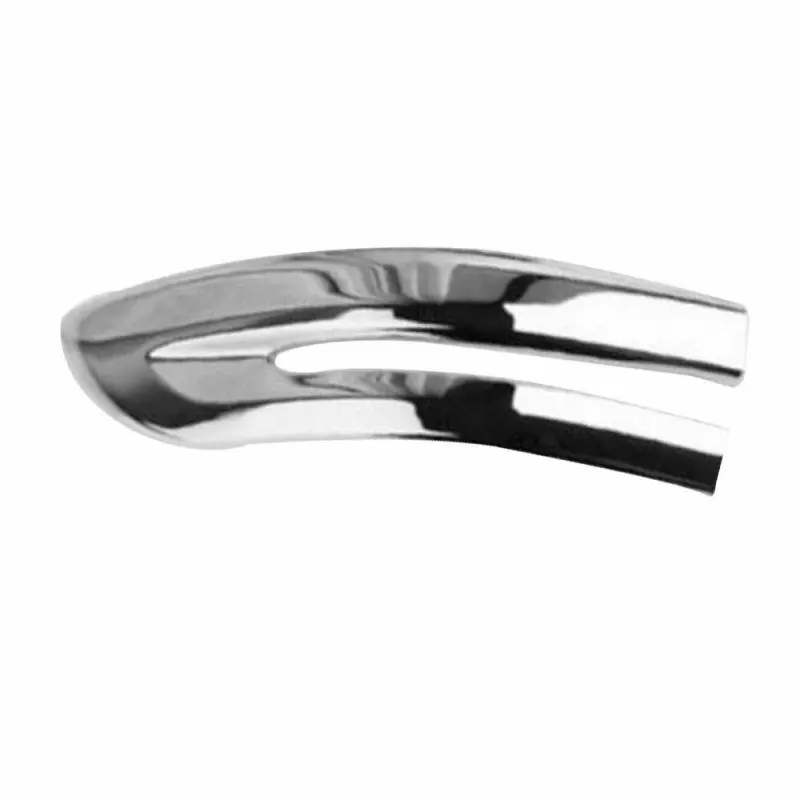 Стробое хромированное боковое зеркало заднего вида полосатая крышка отделка для