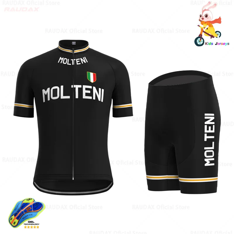 Италия 2021 детские велосипедные Джерси детская одежда велосипедная с коротким
