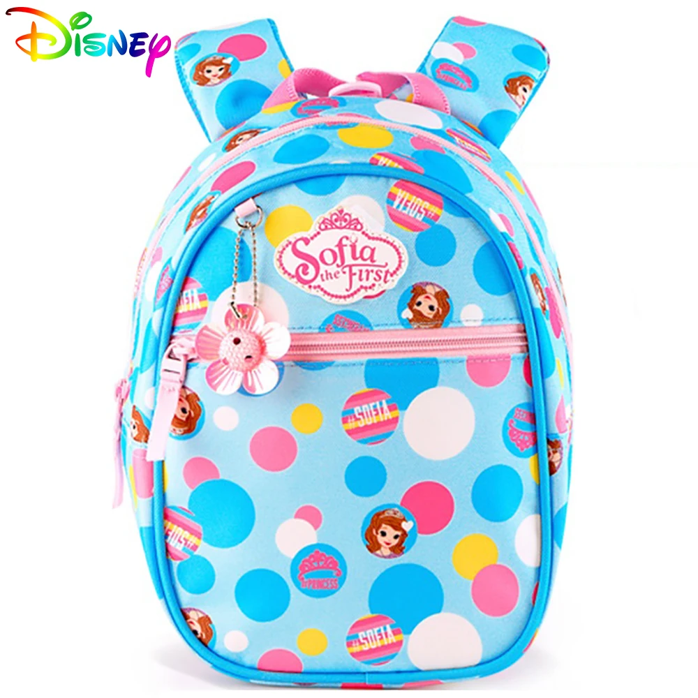 Новые рюкзаки Disney для девочек, милая детская школьная сумка, детская дышащая мягкая сумка через плечо, высокое качество