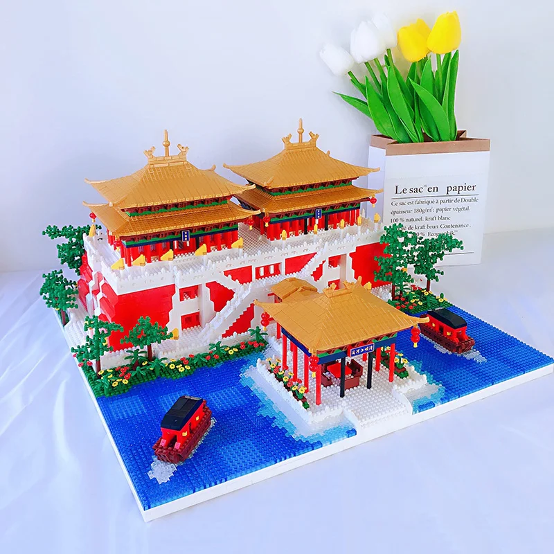 Конструктор Павильон реки в старинном дворце | Игрушки и хобби