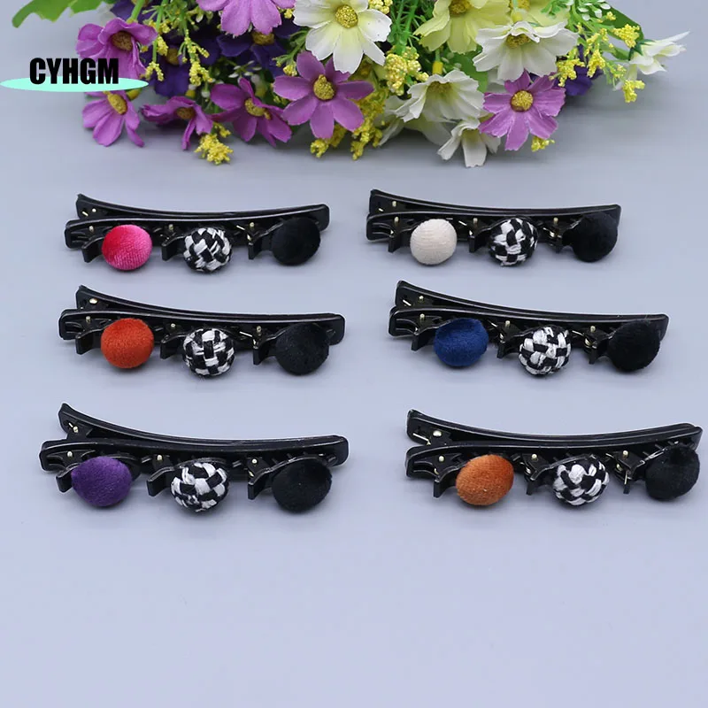 Оптовая продажа новые милые заколки для волос девочек Черные повязка на голову