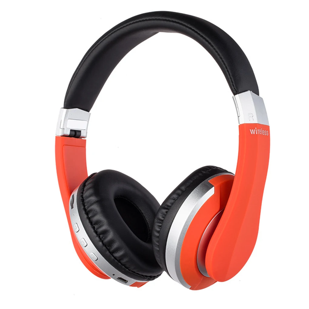 MH7 Over Ear Wireless Headphone Noise Cancelling Bluetooth 5.0 Folding Earphone Foldable Stereo Gaming Headset | Электроника
