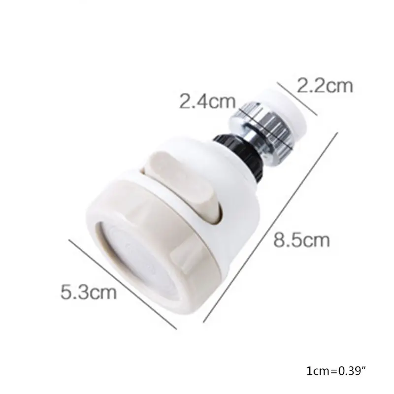 

22mm/24mm 3 Modes Faucet Aerator Water Swivel Sprayer Filter 360 Rotation Water-Saving Diffuser Pressurized Bubble Nozzle For