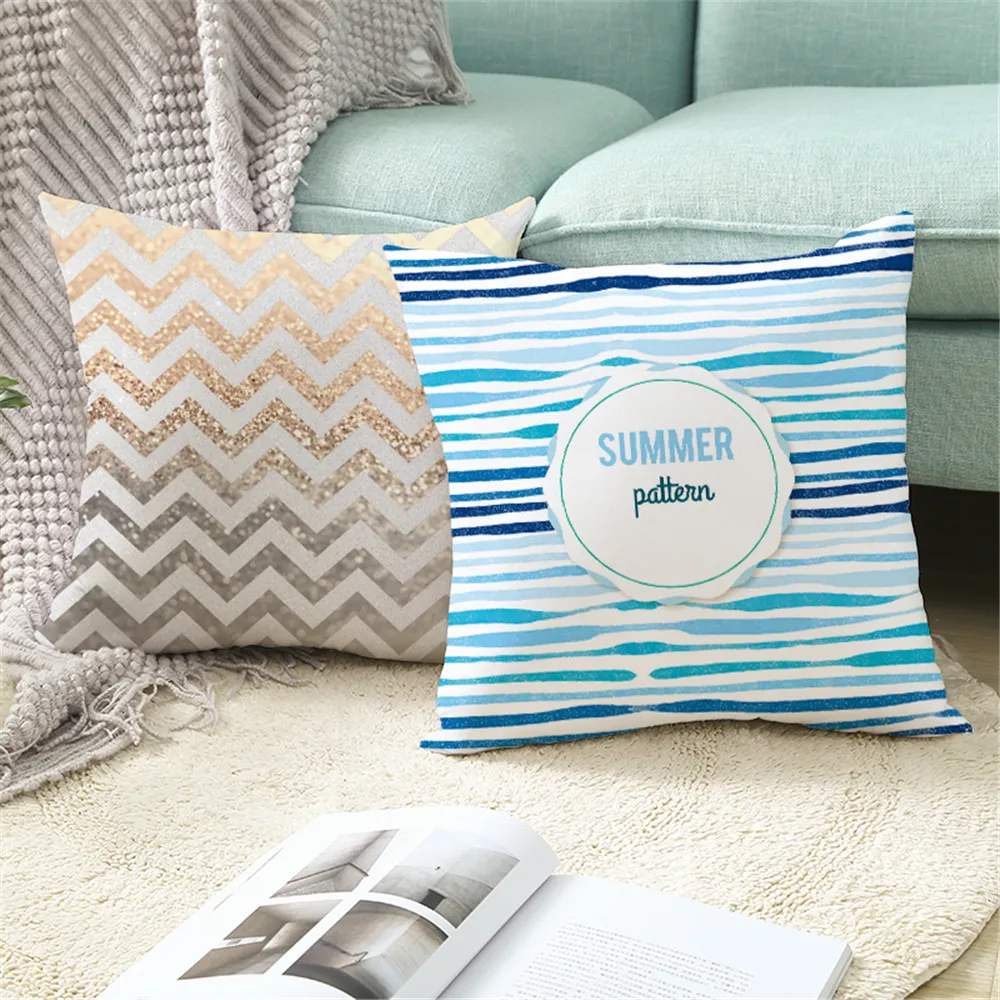 

Custon Purple Grid Pillowcases Decorative Sofa Room Bed Pillow Cover Home Car Cute Cushion Case 45*45cm(One Side) TPR059