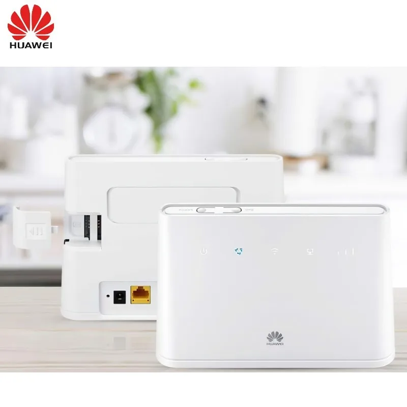 Huawei LTE CA CPE B311 221 Беспроводной Wi Fi маршрутизатор 4G сим карты слот скорость 150 Мбит/с