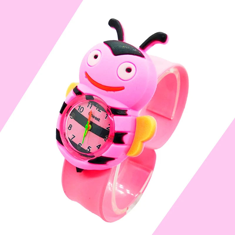 

11 Style Animals Shark Unicorn Watch Kids Toys Children Quartz Watches Silicone Slap Belt Child Clock Baby Watch Christmas Gift