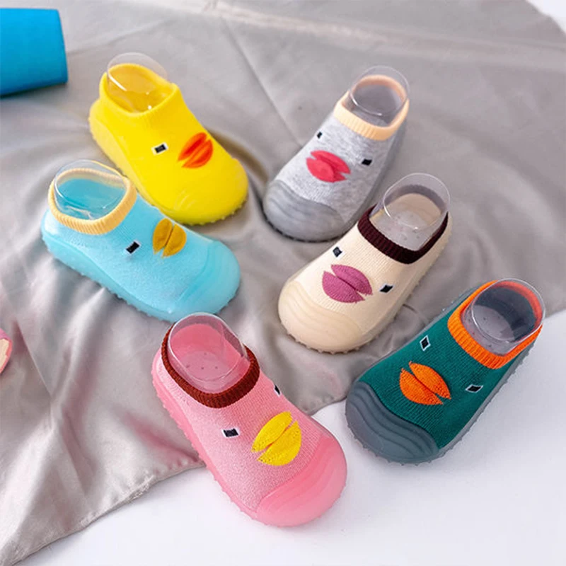 

Ботинки детские мягкие дышащие, на весну/осень, Нескользящие