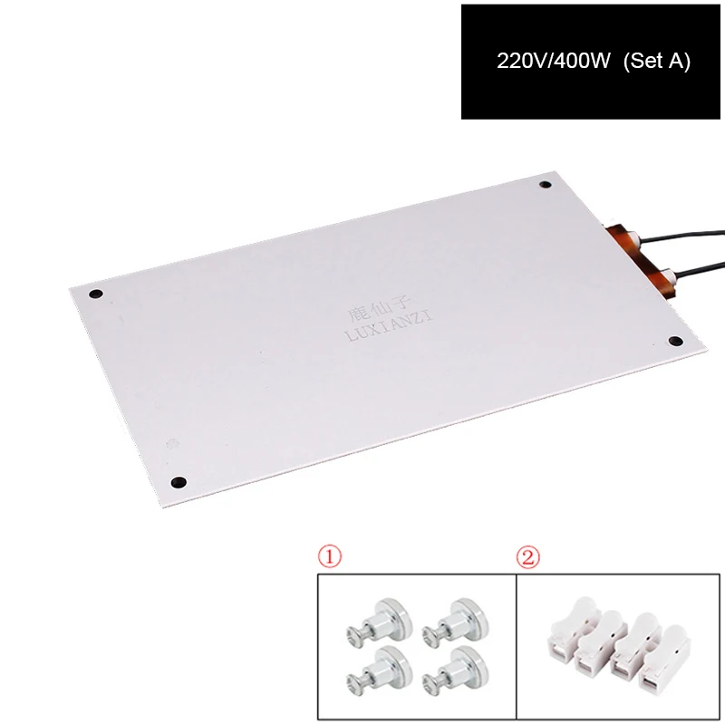 BGA Led Lamp Bead Desoldering Station LCD Strip Chip Repair Thermostat Heating Plate Aluminum TC Fever Preheating | Инструменты