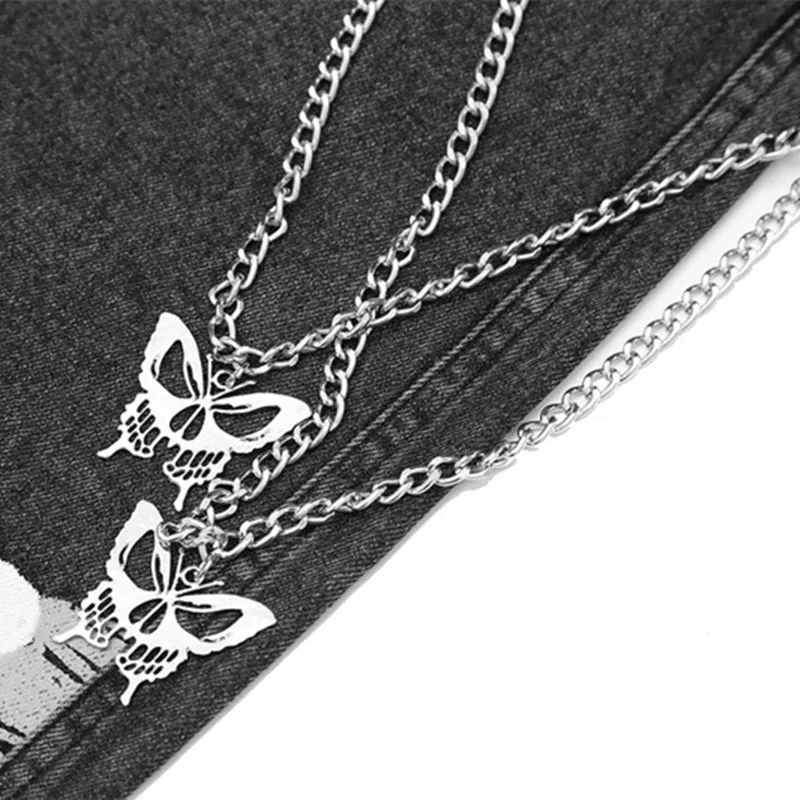 Korean Fashion Butterfly Graffiti Print Punk Men Baggy Jeans Trousers Hip Hop Straight Loose Wide Women Kpop Denim Pants Spodnie