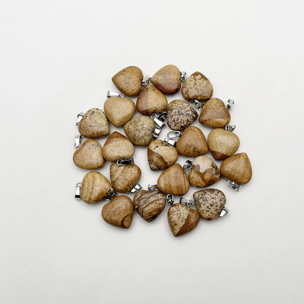 

Аметистами изображение натуральный камень, сердечко кулон ожерелье ювелирные изделия делая 16 мм очаровательные модные аксессуары, 36 шт/пар...