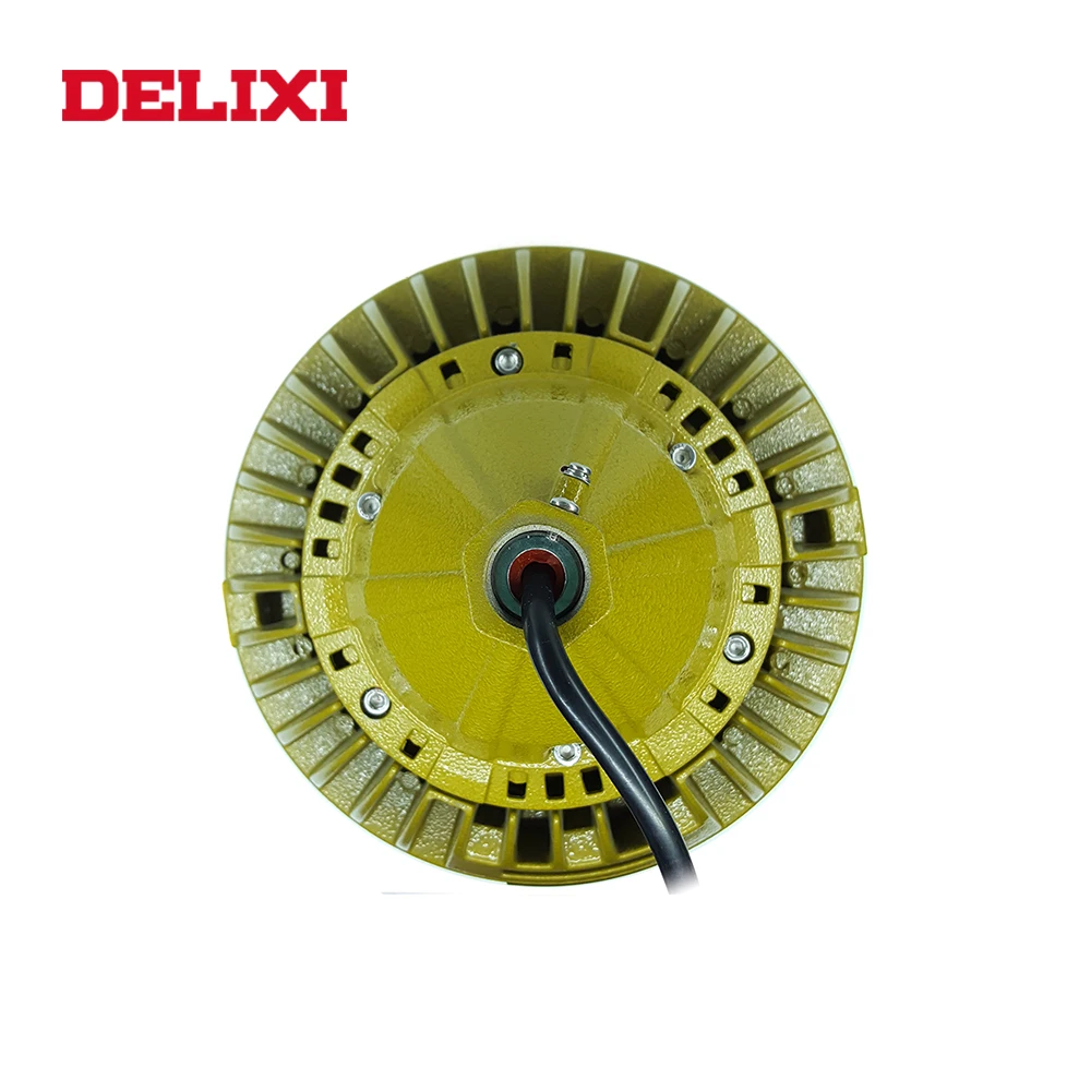 DELIXI B светодиодный 63-I светодиодный взрывозащищенный светильник переменного тока 220 в 30 Вт 40 Вт 50 Вт IP66 WF1 круговой промышленный Взрывозащищенный Светильник
