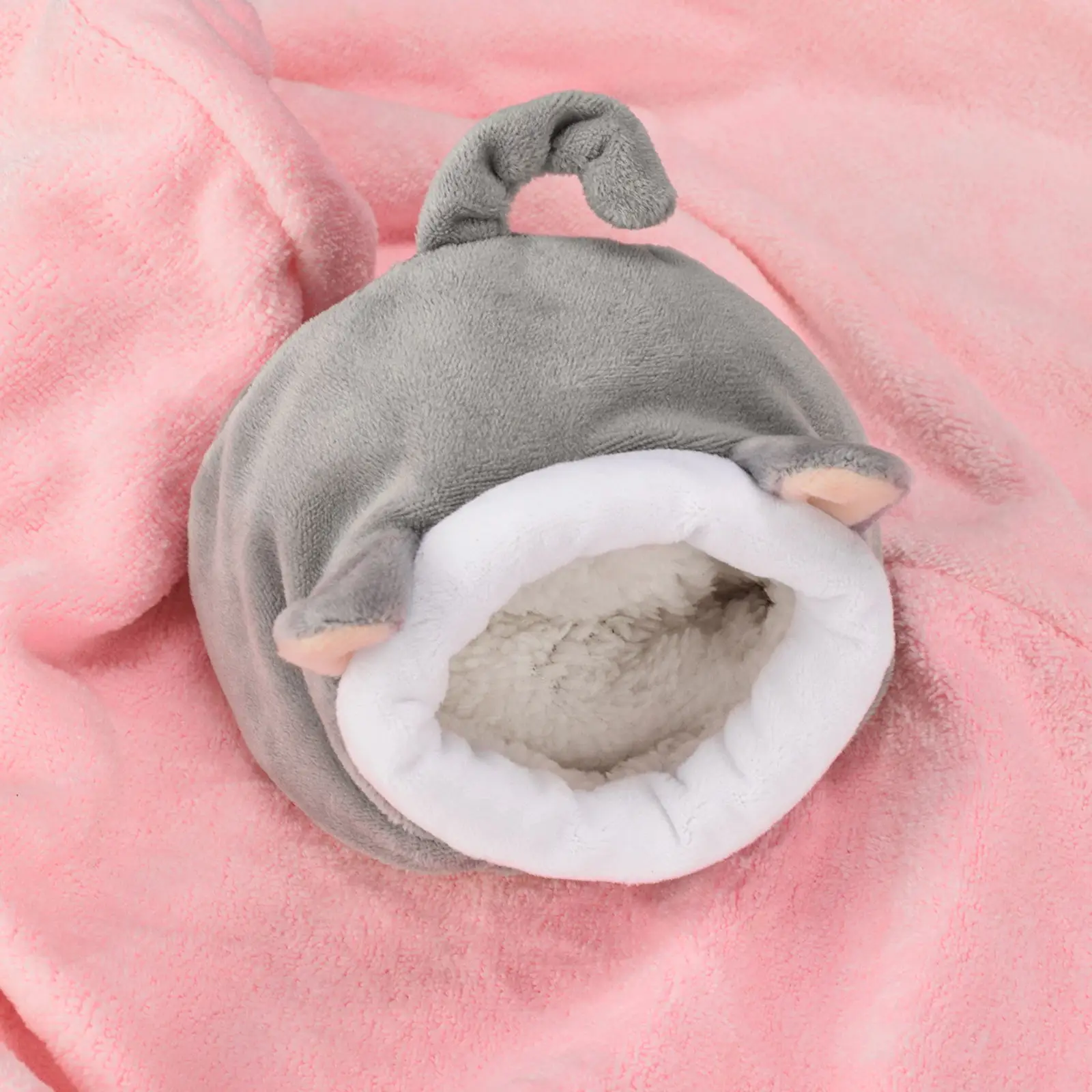 Мягкая клетка для питомца 1 шт. аксессуары хомяка кровать хлопковый домик с