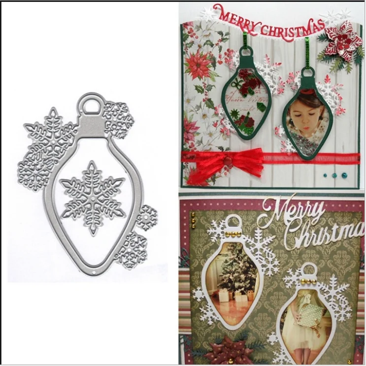 Рождественские украшения фонарики металлические Вырубные штампы для рукоделия