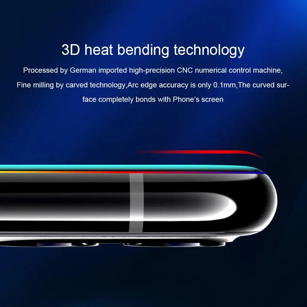 Защитное стекло NILLKIN Amazing 3D CP + MAX закаленное с полным покрытием для Galaxy s20 S10 S10E Plus S9