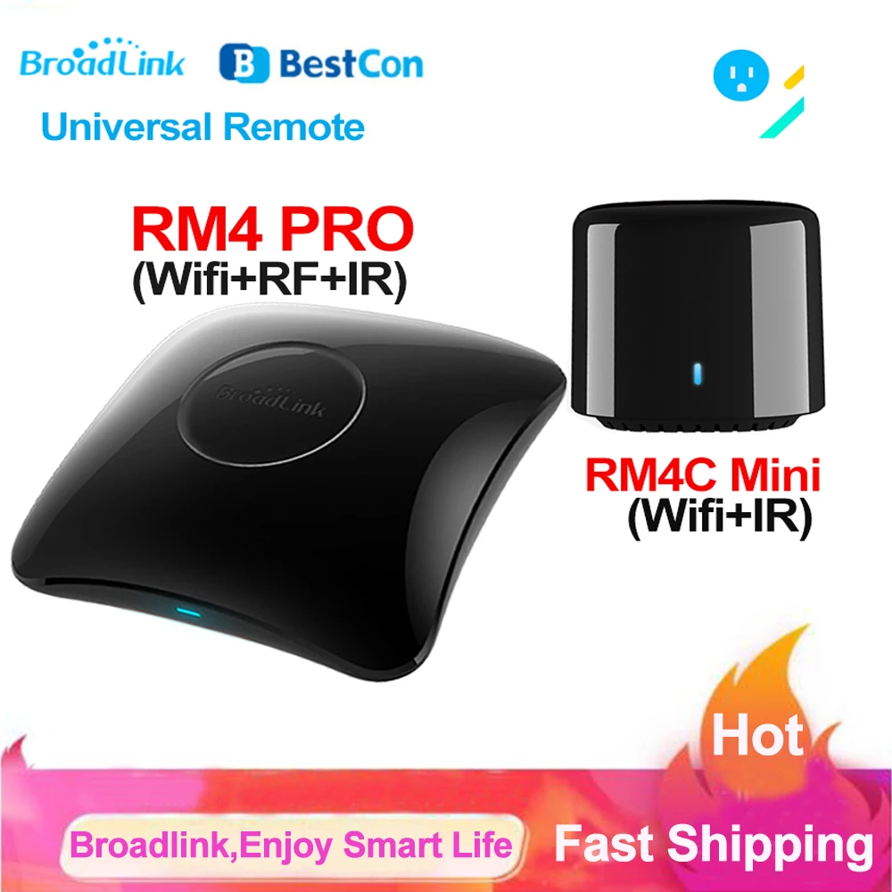 Broadlink RM4 PRO BestCon RM4C экшн камера с Wi Fi подключением ИК РФ универсальный пульт