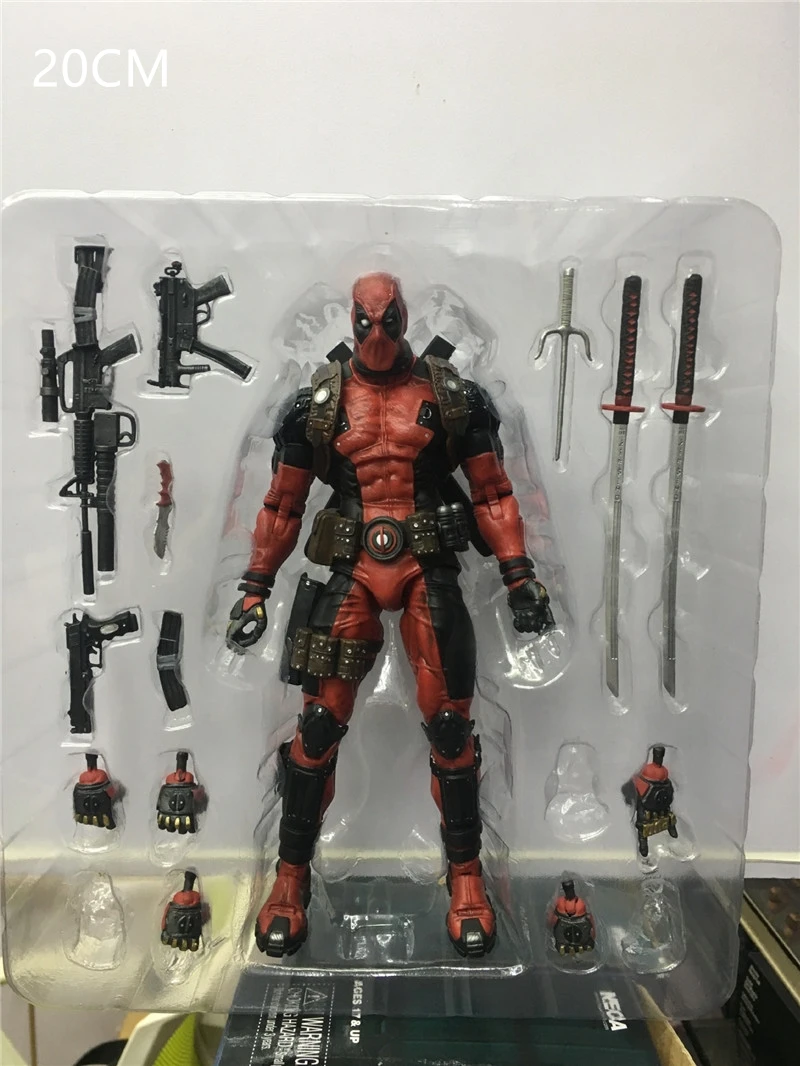 Супер герой фигурки фигурка сидя X Men Дэдпул ПВХ men украшение игрушки|Игровые и