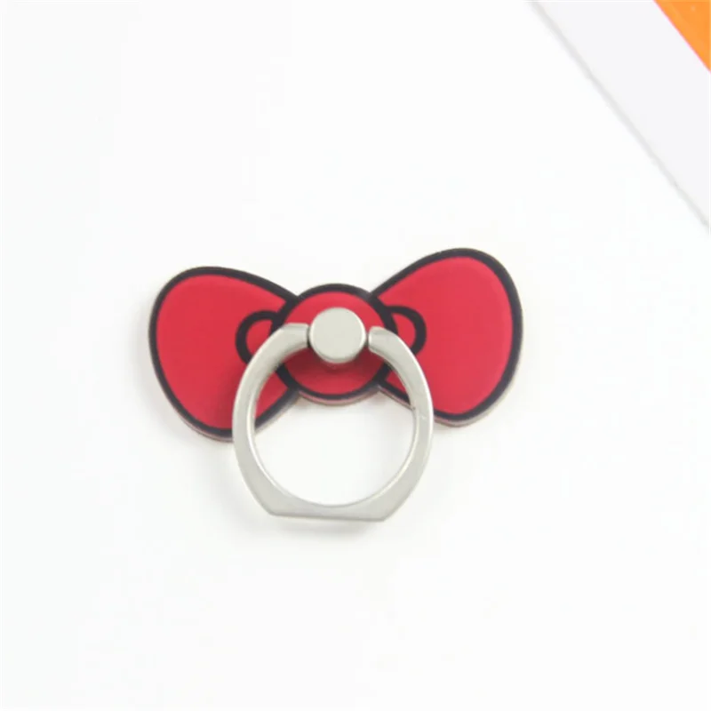 360 Degree Bow Tie Rainbow Crown Cloud Finger Ring Smartphone Stand Holder Mobile Phone For iPhone Huawei All | Мобильные телефоны